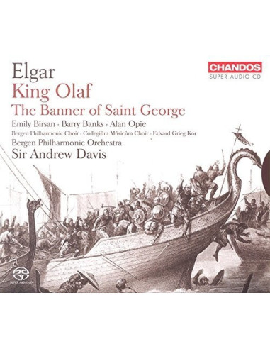 Bergen Philharmonic Orchestra, A. Davis - Elgar:King Olaf The Banner Of St George (Sacd) - (CD)