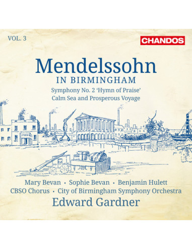 City Of Birminghan Symphony E. Gardner - Mendelssohn In Birminghan, Vol.3 (Sacd) - (CD)