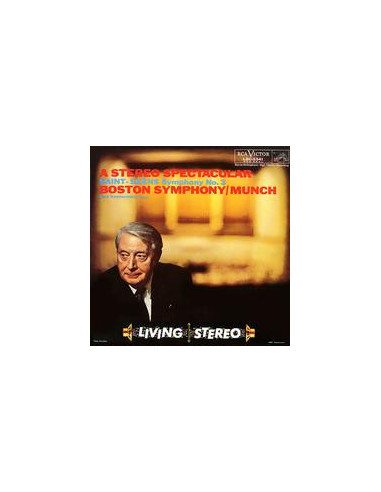 Charles Munch - A Stereo Spectacular: Saint-Saens Symphony No.3 ( Hybrid 3-Channel Stereo Sacd) - (CD)