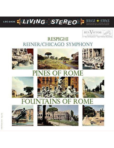 Fritz Reiner - Respighi: Pines Of Rome and Fountains Of Rome ( Hybrid 3-Channel Stereo Sacd) - (CD)