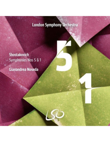 Sciostakovic Dmitri - Sinfonia N.1 Op.10, Sinfonia N.5 Op.47 (Sacd) - (CD)