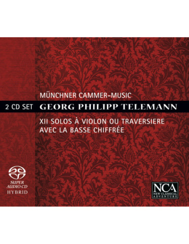 Munchener Kammer Musik - Telemann: Xii Solos A Violin (Sacd) - (CD)