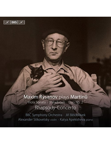 Martinu Bohuslav - Maxim Rysanov Plays Martinu (Sacd) - (CD)