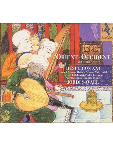 Savall J., Arman O. and K., Estevan0 - Orient-Occident 1200-1700(Sacd) - (CD)