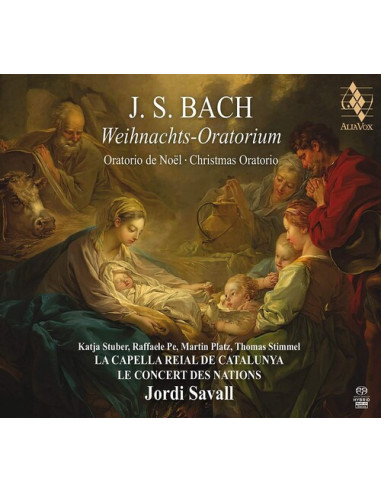 Savall Jordi Dir - Weihnachts Oratorium - Christmas Oratorio (Sacd) - (CD)