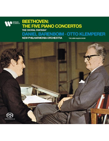 Barenboim Daniel, Klemperer Otto - Beethoven The 5 Piano Concertos - (CD)