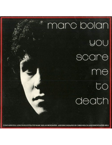 Bolan Marc (Feld Mark) - You Scare Me To Death (Vinyl Stdeclat Transparent Gatefold Sleeve)