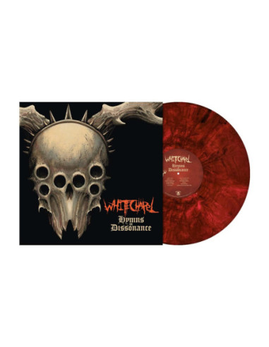 Whitechapel - Hymns In Dissonance - Red With Black Swirls