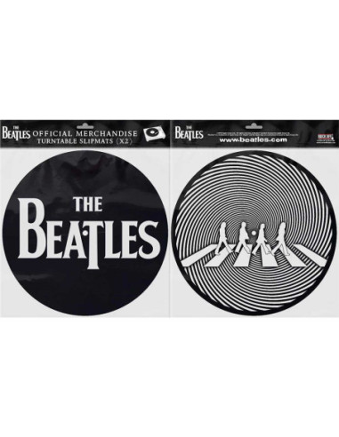 Beatles The - Tappetino Antistatico Drop T Logo and Crossing Silhouette