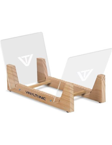 Vinyl Tonic Vinyl Display Rack Oak - Vinyl Tonic Vinyl Display Rack Oak