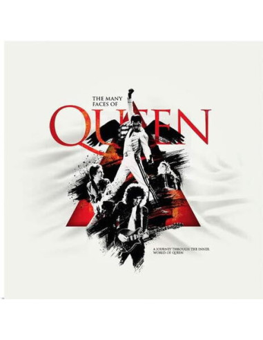 Compilation - The Many Faces Of Queen (Vinyl Transparent Red Gatefold)