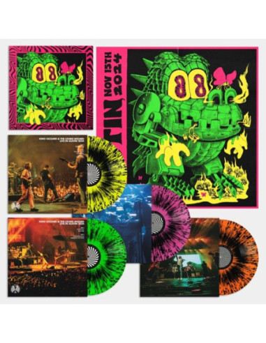 King Gizzard and The L - Live In Austin '24 - Neon Splatter Vinyl