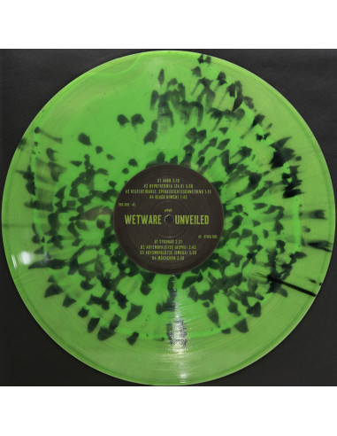 Pdqb - Wetware Unveiled - Green Vinyl W/Black  (Mini Lp / colour Vinyl)