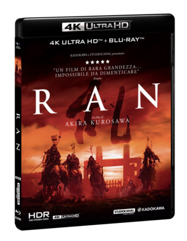 Ran (4K Ultra Hd/Blu-Ray Hd)