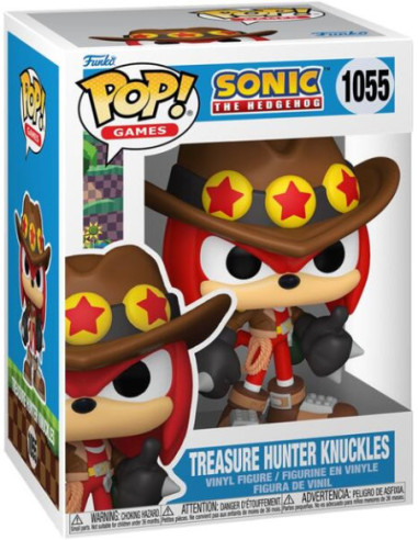 Sonic The Hedgehog: Funko Pop! Games - Treasure Hunter Knuckles (Vinyl Figure 1055)