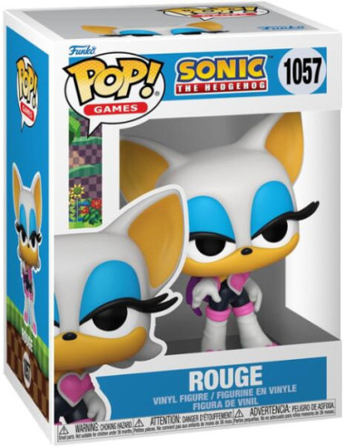 Sonic The Hedgehog: Funko Pop! Games - Rouge (Vinyl Figure 1057)