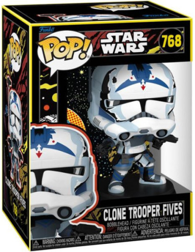 Star Wars: Funko Pop! - Clone Wars Trooper Fives (Retro) (Vinyl Figure 768)