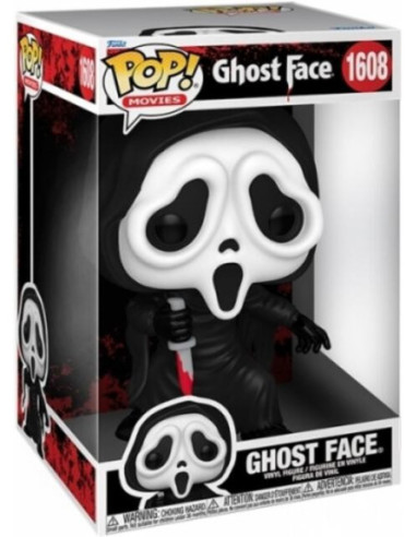 Scream: Funko Pop! Jumbo - Movies - Ghostface (Vinyl Figure 1608)