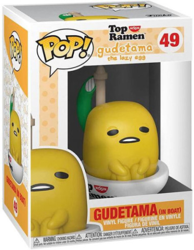 Sanrio: Funko Pop! - Gude x Nissin - Gudetama (In Boat) (Vinyl Figure 49)