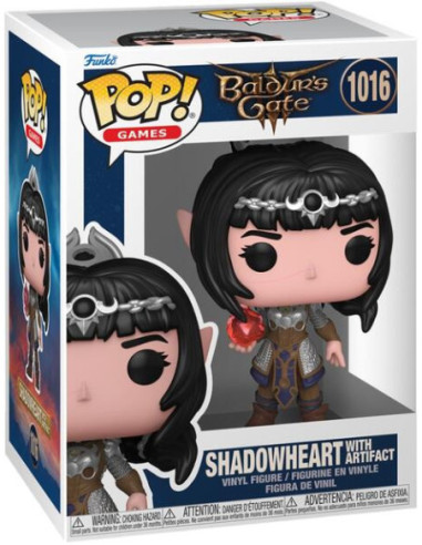 Baldur'S Gate: Funko Pop Games - Shadowheart With Artifact (Vinyl Figure 1016)