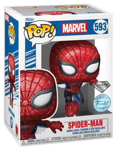 Marvel: Funko Pop! - Spider-Man (Vinyl Figure 593)