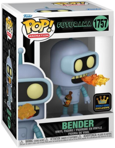 Futurama: Funko Pop! Tv - S4 - Bender (Glow)