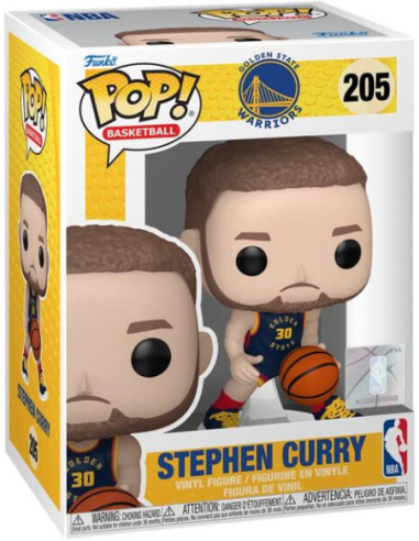 NBA: Funko Pop! Basketball - Warriors- Stephen Curry (24-25 City Edition)