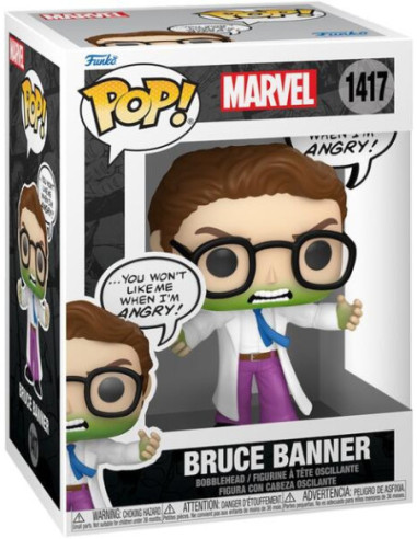 Marvel: Funko Pop! - Bruce Banner (Don't Make me Angry)