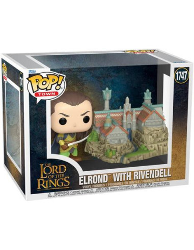 Lord Of The Rings (The): Funko Pop! Town - Elrond and Rivendell