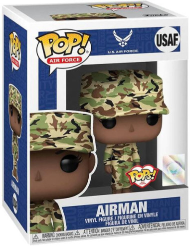 Military: Funko Pop! Air Force - USAF - Airman (Female - A)