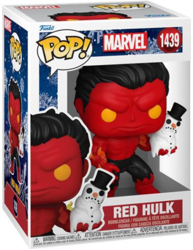 Marvel: Funko: Pop! Holiday 2024 - Red Hulk (Vinyl Figure 1439)