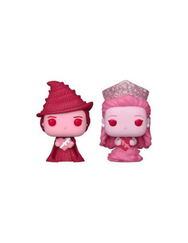 Wicked: Funko Pocket Pop! - Elphaba and Glinda (Valentine) (2-Pack)