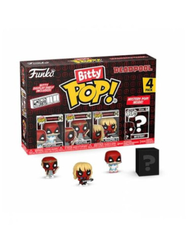 Marvel: Funko Bitty Pop! - Deadpool - Sleepover 4 Pack