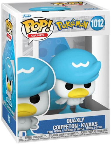 Pokemon: Funko Pop! Games - Quaxly (Vinyl Figure 1012)