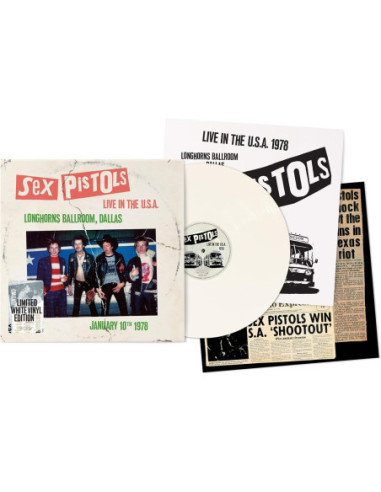 Sex Pistols - Live In The Usa 1978 - Dallas (Vinyl White)