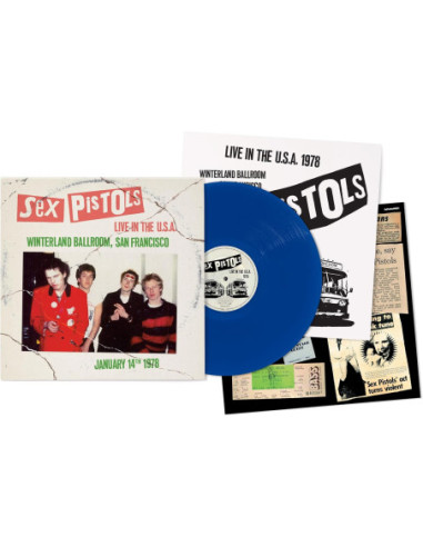 Sex Pistols - Live In The Usa 1978 - San Francisco (Vinyl Blue)