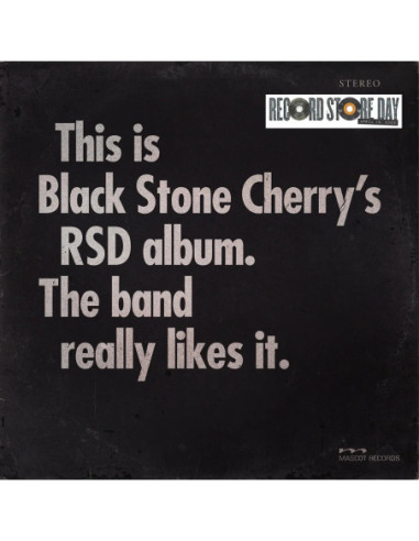 Black Stone Cherry - This is Black Stone Cherry's RSD album, The band really likes it - Blue-Splatter vinyl (Rsd 2025)