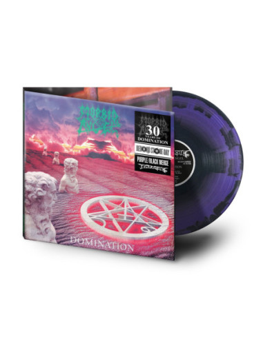 Morbid Angel - Domination - Purple Black Merge Vinyl (Rsd 2025)