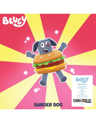 Bluey - Burger Dog / Bluey T (7p) (Rsd 2025)