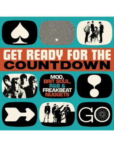 Compilation - Get Ready For The Countdown - Mod, Brit, - (CD)