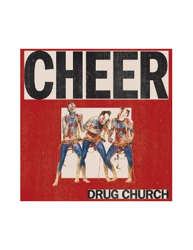 Drug Church - Cheer (Red/Bone/Black Ice Tri-Stripe Vinyl)