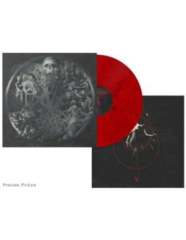 Crying Vessel - The Maiden - Solid Red / Black Marbled