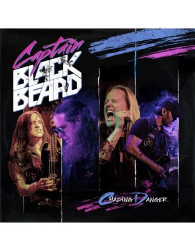 Captain Black Beard - Chasing Danger - Transparent Blue