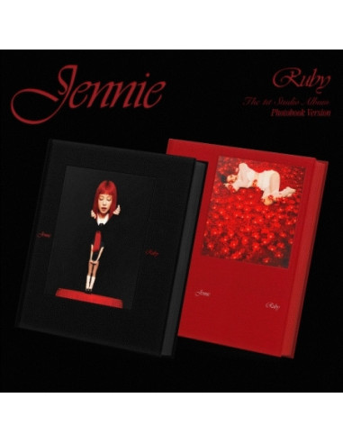 Jennie - The 1St Studio Album [Ruby] (Photobook - Random) - (CD)