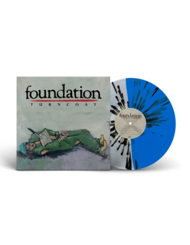 Foundation - Turncoat - Cyan/Clear With Black Splatte