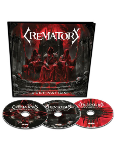 Crematory - Destination - (CD) 3CD ARTBOOK Season of Mist