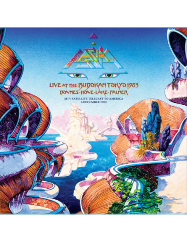 Asia - Asia In Asia Live At The Budokan Tokyo 1983 (Deluxe 2Lp/2Cd/Blu-Ray Edition) (Blu-ray)