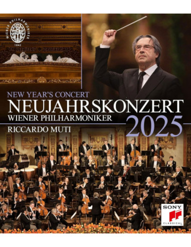 Muti Riccardo and Wiener Philharmoniker - Neujahrskonzert 2025 / New Year'S Concer (Blu-ray)