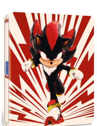 Sonic 3 (4K Ultra Hd/Blu-Ray) (Steelbook Rosso)