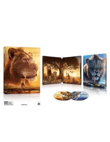 Mufasa - Il Re Leone (4K Ultra Hd/Blu-Ray Hd) (Steelbook)